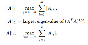 [Linear Algebra] Matrix Norm & Conditional Number of Matrix Operator
